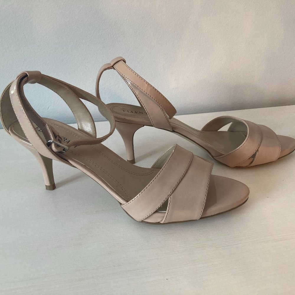 Ellen Tracy Beige Heel - EUC